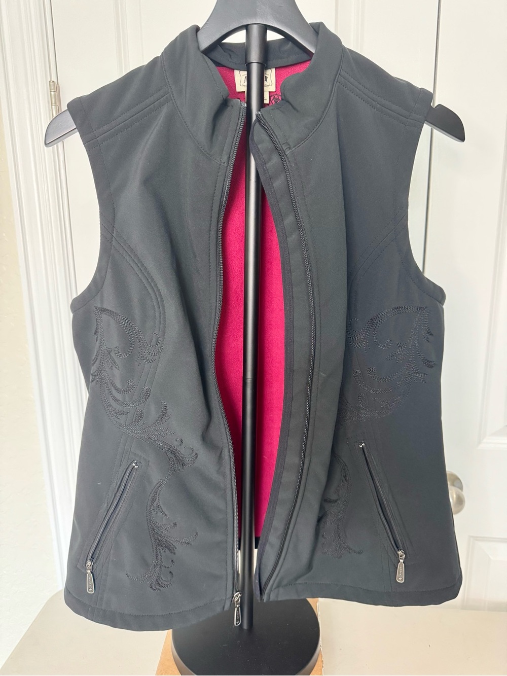 Ariat Hot Pink Fleece Vest